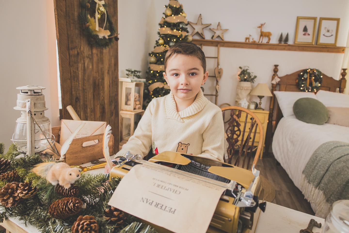 Sesión de Navidad D&M Fotografía